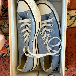 Converse Light Blue Canvas Shoes